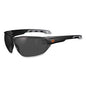 Skullerz Vali Frameless Safety Glasses, Black Nylon Impact Frame, Anti-fog Smoke, Polycarb Lens, Ships In 1-3 Business Days