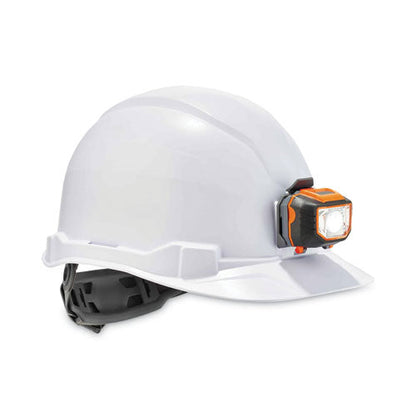 Skullerz 8970led Class E Hard Hat Cap Style With Led Light, White, Ships In 1-3 Business Days