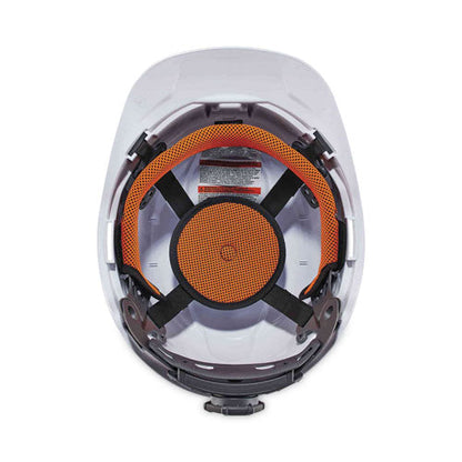 Skullerz 8970led Class E Hard Hat Cap Style With Led Light, White, Ships In 1-3 Business Days