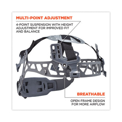 Skullerz 8972 Class C Hard Hat Cap Style, Orange, Ships In 1-3 Business Days