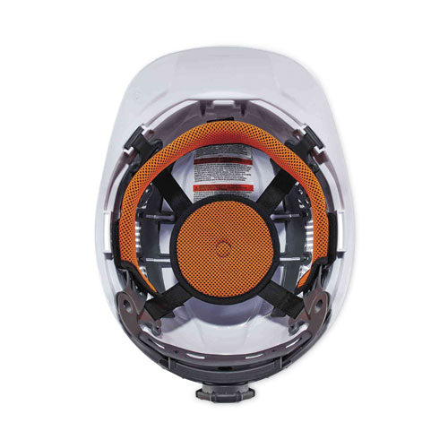 Skullerz 8972led Class C Hard Hat Cap Style With Led Light, White, Ships In 1-3 Business Days