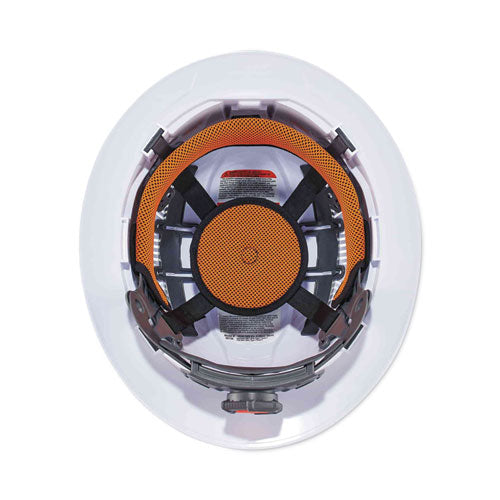 Skullerz 8973 Class C Hard Hat Full Brim, White, Ships In 1-3 Business Days