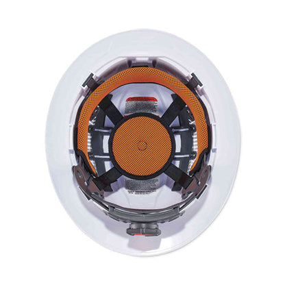 Skullerz 8973 Class C Hard Hat Full Brim, White, Ships In 1-3 Business Days