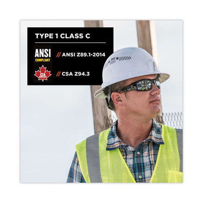 Skullerz 8973 Class C Hard Hat Full Brim, White, Ships In 1-3 Business Days