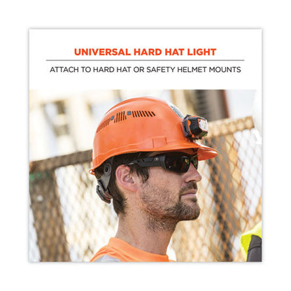 Skullerz 8981 Hard Hat Led Light, Orange, Ships In 1-3 Business Days