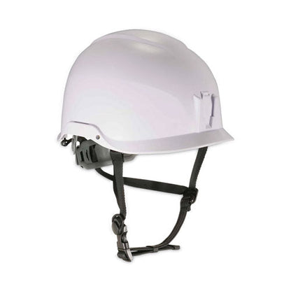 Skullerz 8974 Class E Safety Helmet, 6-point Ratchet Suspension, White, Ships In 1-3 Business Days