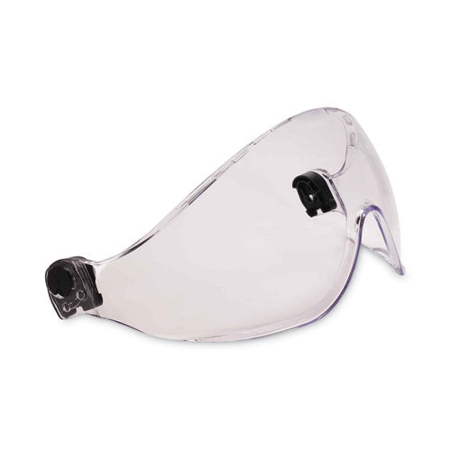 Skullerz 8991 Safety Helmet Visor, Polycarbonate, 6 X 12 X 4, Clear, Ships In 1-3 Business Days
