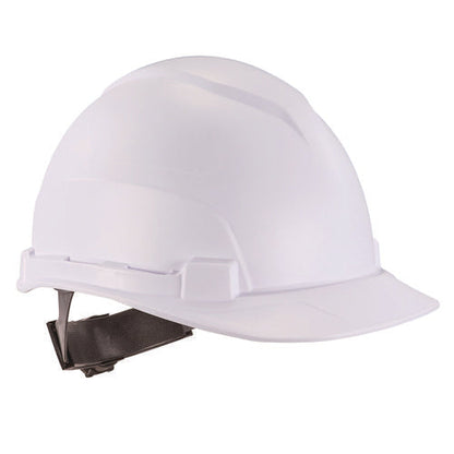 Skullerz 8967 Class E Lightweight Cap-style Hard Hat, 6-point Rachet Suspension, White, Ships In 1-3 Business Days