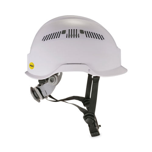 Skullerz 8975-mips Class C Safety Helmet With Mips Elevate Ratchet Suspension, White, Ships In 1-3 Business Days