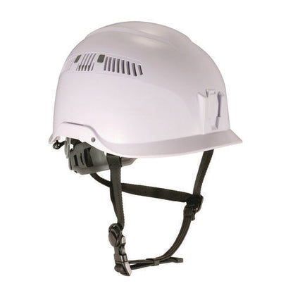 Skullerz 8977 Class C Safety Helmet With Adjustable Venting, 6-point Rachet Suspension, White, Ships In 1-3 Business Days