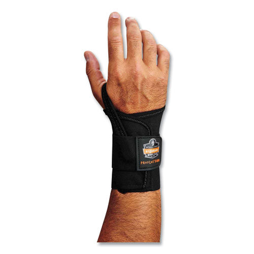 Proflex 4000 Single Strap Wrist Support, Small, Fits Left Hand, Black, Ships In 1-3 Business Days