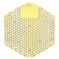 Wave 3d Urinal Deodorizer Screen, Citrus Scent, Yellow, 10/box
