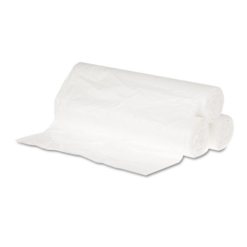 High-density Can Liners, 16 Gal, 6 Mic, 24" X 31", Natural, 50 Bags/roll, 20 Rolls/carton