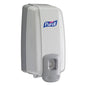 Nxt Space Saver Dispenser, 1,000 Ml, 5.13 X 4 X 10, White/gray