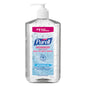 Advanced Hand Sanitizer Refreshing Gel, 20 Oz Pump Bottle, Clean Scent, 12/carton