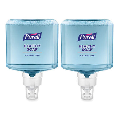 Healthcare Healthy Soap Ultra Mild Foam Refill For Es8 Dispensers, Clean, 1,200 Ml, 2/carton