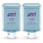 Antimicrobial Fragrance Free Foaming Hand Soap, For Es10 Dispensers, 1,200 Ml Refill, 2/carton