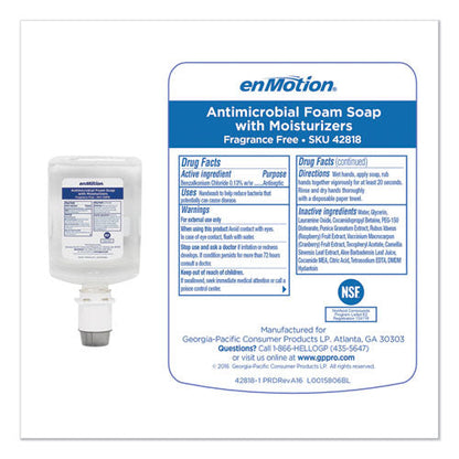 Gp Enmotion Automated Touchless Antimicrobial Foam Soap Refill, Unscented, 1,200 Ml, 2/carton
