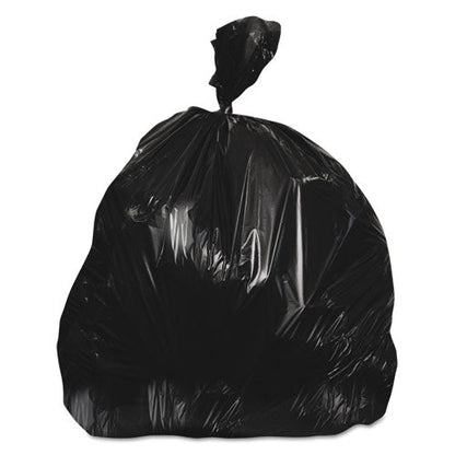 Linear Low-density Can Liners—flat Fold, Dual-dispensing, 45 Gal, 1.5 Mil, 40 X 46, Black, 100/carton