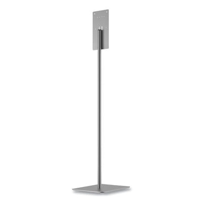 Hand Sanitizer Station Stand, 12 X 16 X 54, Silver