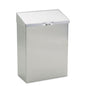 Wall Mount Sanitary Napkin Receptacle, Stainless Steel