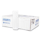 High-density Commercial Can Liners, 33 Gal, 13 Mic, 33" X 40", Clear, 25 Bags/roll, 20 Interleaved Rolls/carton