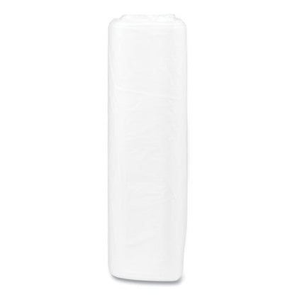 High-density Commercial Can Liners, 33 Gal, 13 Mic, 33" X 40", Clear, 25 Bags/roll, 20 Interleaved Rolls/carton