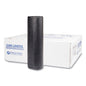 High-density Commercial Can Liners, 45 Gal, 16 Mic, 40" X 48", Black, 25 Bags/roll, 10 Interleaved Rolls/carton