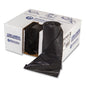 Low-density Commercial Can Liners, Coreless Interleaved Roll, 30 Gal, 0.9 Mil, 30" X 36", Black, 25 Bags/roll, 8 Rolls/carton