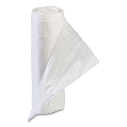 High-density Commercial Can Liners Value Pack, 16 Gal, 7 Mic, 24" X 31", Clear, 50 Bags/roll, 20 Interleaved Rolls/carton
