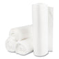 High-density Commercial Can Liners Value Pack, 60 Gal, 14 Mic, 38" X 58", Clear, 25 Bags/roll, 8 Interleaved Rolls/carton