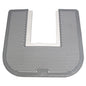 Disposable Toilet Floor Mat, Nonslip, Orchard Zing Scent, 23 X 21.63, Gray, 6/carton