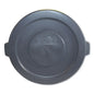 Basic Gator Lids, For 20 Gal, Flat-top, 19.65" Diameter, Gray