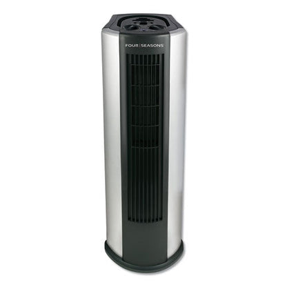 Four Seasons 4-in-1 Air Purifier/heater/fan/humidifier, 1,500 W, 9 X 11 X 26, Black/silver