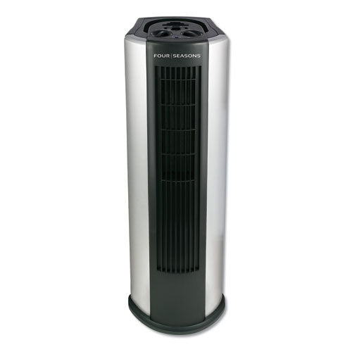 Four Seasons 4-in-1 Air Purifier/heater/fan/humidifier, 1,500 W, 9 X 11 X 26, Black/silver
