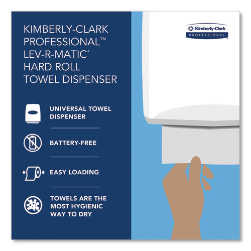 Lev-r-matic Roll Towel Dispenser, 13.3 X 9.8 X 13.5, Smoke