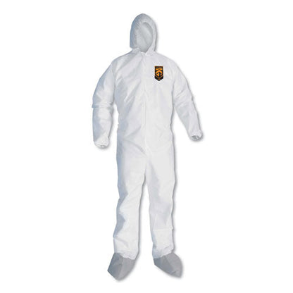 A45 Liquid/particle Protection Surface Prep/paint Coveralls, X-large, White, 25/carton