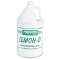 Lemon-d Dishwashing Liquid, Lemon, 1 Gal, Bottle, 4/carton