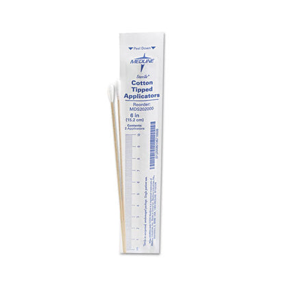 Cotton-tipped Applicators, 6", 100 Applicators/box