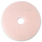 Ultra High-speed Eraser Floor Burnishing Pad 3600, 19" Diameter, Pink, 5/carton