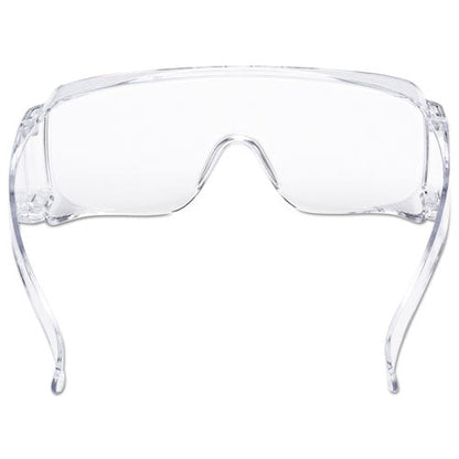 Tour Guard V Safety Glasses, One Size Fits Most, Clear Frame/lens, 20/box