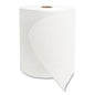 Valay Universal Tad Roll Towels, 1-ply, 8 X 600 Ft, White, 6 Rolls/carton