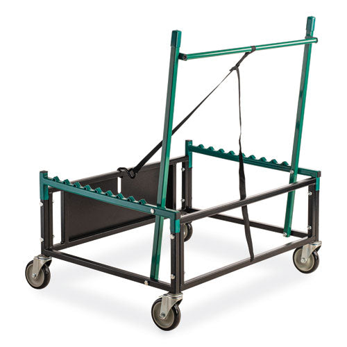 Table Assist Dolly, 1,000 Lb Capacity, 38 X 30 X 44.5, Black/green, Ships In 1-3 Business Days