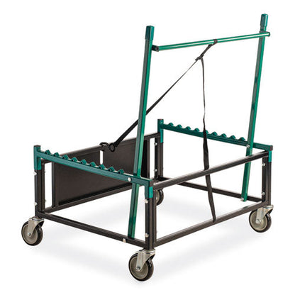 Table Assist Dolly, 1,000 Lb Capacity, 38 X 30 X 44.5, Black/green, Ships In 1-3 Business Days