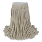 Economy 53 Series Mop Head, 16 Oz, Cotton, Natural