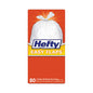 Easy Flaps Trash Bags, 13 Gal, 0.8 Mil, 23.75" X 28", White, 80/box