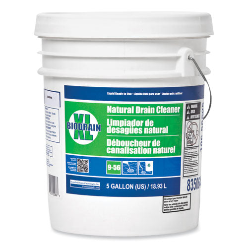 Bio Drain Xl Natural Drain Cleaner, 5 Gal Jug