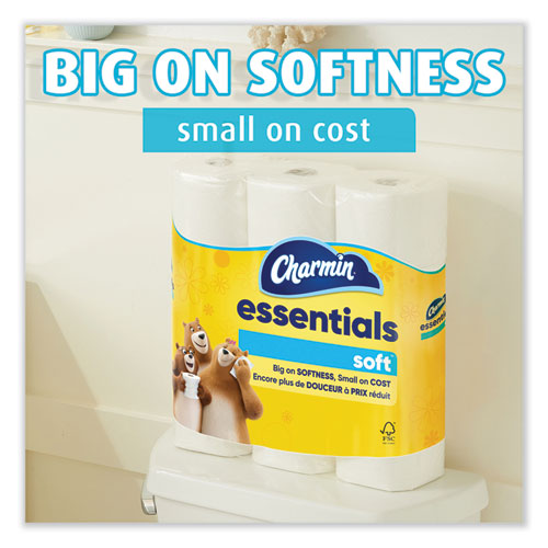 Essentials Soft Bathroom Tissue, Septic Safe, 2-ply, White, 352 Sheets/roll, 30 Rolls/carton