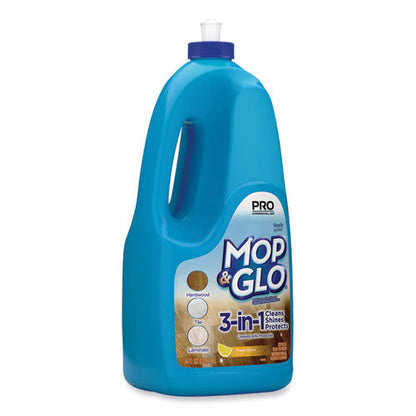 Triple Action Floor Shine Cleaner, Fresh Citrus Scent, 64 Oz Bottle, 6/carton