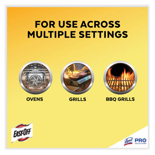 Fume Free Max Oven Cleaner, Foam, Lemon, 24 Oz Aerosol Spray, 6/carton